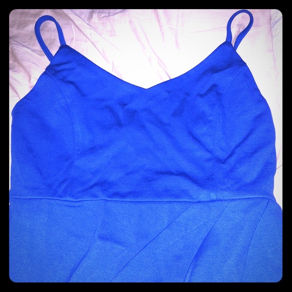 Blue cocktail dress - Picture 1 of 7